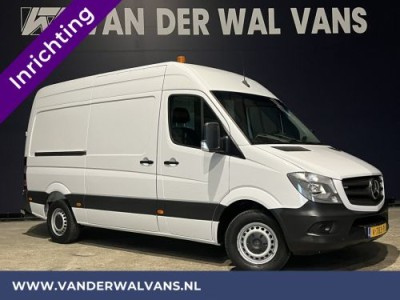 Mercedes-Benz Sprinter 316 CDI 164pk L2H2 inrichting Euro6 Airco | 2800kg trekhaak | Cruisecontrol, Parkeersensoren