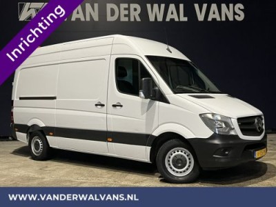 Mercedes-Benz Sprinter 316 CDI 164pk L2H2 inrichting Euro6 Airco | 2800kg trekhaak | cruisecontrol, parkeersensoren