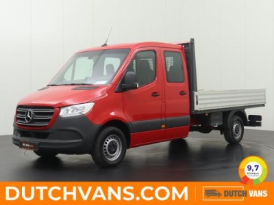 Mercedes-Benz Sprinter 316CDI Dubbele Cabine Open Laadbak | 7-Persoons | Standverwarming | 3500Kg Trekhaak