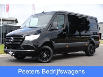 Mercedes-Benz Sprinter 317 1.9 CDI L2H1 RWD Black Edition Cruise, Camera, Carplay, 3500KG Trekhaak, Automaat, Stoelverwaming, 170PK,