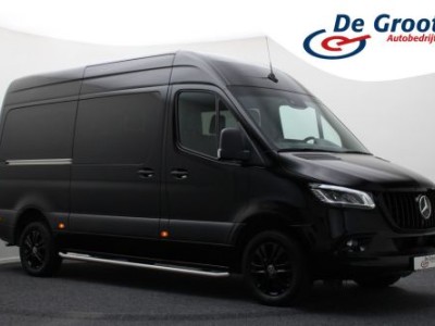 Mercedes-Benz Sprinter 317 CDI Aut. L2H2 DC 6-ZITS 2x Schuifdeur, Leer, Camera, Apple Carplay, Cruise, DAB, Trekhaak, 17