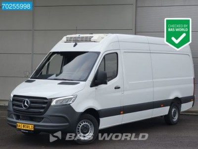 Mercedes-Benz Sprinter 317 CDI Automaat L3H2 Koelwagen Thermo King V-200 MAX 230V Stekker Trekhaak Airco Cruise Camera Koeler Koel Kühlwagen 12m3 Airco