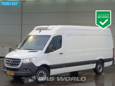 Mercedes-Benz Sprinter 317 CDI Automaat L3H2 Nwe model Koelwagen Thermo King V-200 MAX 230V Stekker Airco Cruise Camera Koeler Koel Kühlwagen 12m3 Airc