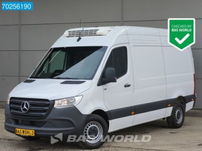 Mercedes-Benz Sprinter 317 CDI L2H2 Koelwagen 3.5t trekhaak Thermo King V-200 MAX 230V Stekker LED Airco Cruise Camera Navi Koeler Koel Kühlwagen 9m3 A