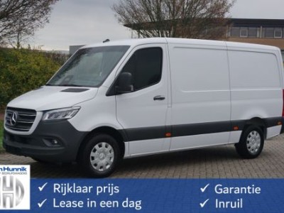 Mercedes-Benz Sprinter 317CDI Pro L2H1 10.25 Mbux Navi, Cam, Gev. Stoel, 3.5T Trekhaak, LED!! NR. *118*