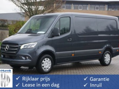 Mercedes-Benz Sprinter 317CDI Pro L2H1 10.25 Mbux Navi, Cam, Gev. Stoel, 3.5T Trekhaak, LED!! NR. 673