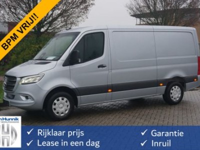 Mercedes-Benz Sprinter 317CDI Pro L2H1 BPM VRIJ!! 10.25 Mbux Navi, Cam, Gev. Stoel, 3.5T Trekhaak, LED!! NR. 659