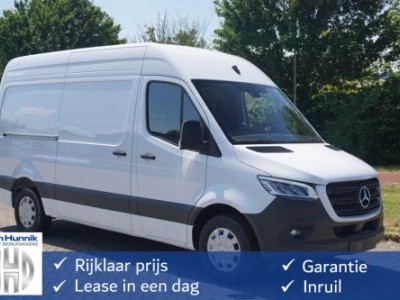 Mercedes-Benz Sprinter 317CDI Pro L2H2 10.25 Mbux, Gev. Stoel, 3.5T Trekhaak, LED 2x Schuifdeur!! NR. 357