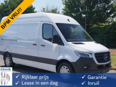 Mercedes-Benz Sprinter 317CDI Pro L2H2 BPM VRIJ!! 10.25 Mbux, Gev. Stoel, 3.5T Trekhaak, LED 2x Schuifdeur!! NR. 357