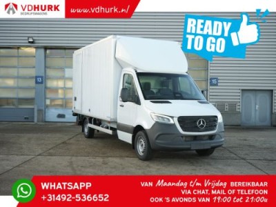 Mercedes-Benz Sprinter 317 Select Aut Bakwagen Meubelbak L4.2xB2.11xH2.25/ Laadklep 1.6m 750kg/ Zijdeur/ Spoiler/ LED/ Carplay/ Camera/ Cruise/ Airco