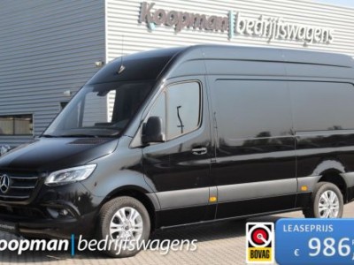 Mercedes-Benz Sprinter 319 2.0CDI 190pk L2H2 | 360Â° Camera | LED | Gev. Stoel | Navi MBux 10 | Cruise | Blindspot | Lease 986,- p/m