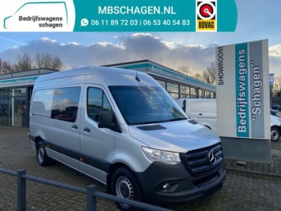 Mercedes-Benz Sprinter 319 3.0 CDI V6 L2H2 Euro 6 | Zeer netjes | 2x Gev. Stoel | Standkachel | Mbux 7