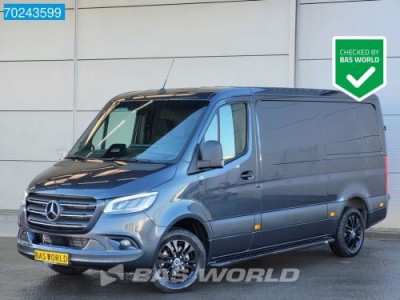 Mercedes-Benz Sprinter 319 CDI Automaat L2H1 Black Edition ACC LED Camera Navi 9m3 Airco