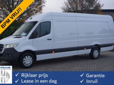 Mercedes-Benz Sprinter 319CDI L4H2 BPM VRIJ!! 10.25 Mbux, 360Â° Cam, LED,, Distronic, Standkachel, 3T trekhaak!! Nr. 740