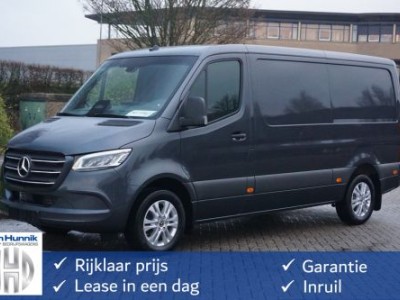 Mercedes-Benz Sprinter 319CDI Select L2H1 10.25 Mbux, ACC, LED, 3.5T Trekhaak, 17 LM!! NR. 662