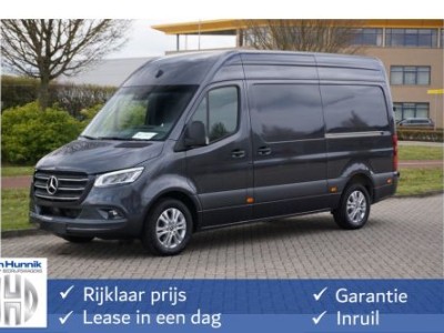 Mercedes-Benz Sprinter 319CDI Select L2H2 10.25 Mbux, ACC, LED, 3.5T Trekhaak, 17 LM, 2x schuifdeur!! NR. R300*