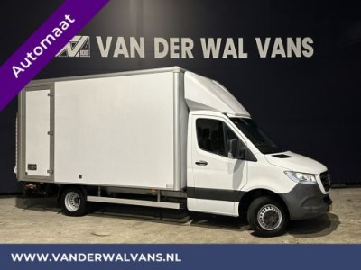 Mercedes-Benz Sprinter 514 CDI 143pk Automaat Bakwagen Laadklep Zijdeur Dubbel Lucht Euro6 Airco | Lat om Lat Bijrijdersbank, lederen bekleding