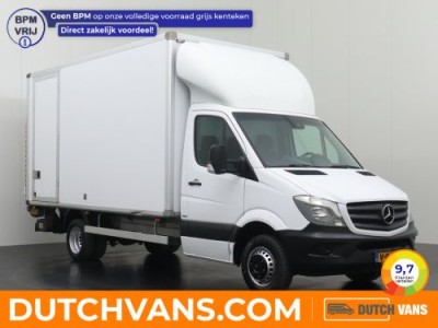 Mercedes-Benz Sprinter 514CDI Automaat Bakwagen+Laadklep | Trekhaak | Airco | 3-Persoons | Dakspoiler