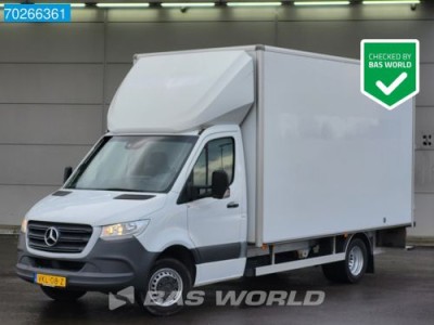 Mercedes-Benz Sprinter 514 CDI Automaat Bakwagen met achterdeuren Navi Camera Airco Cruise Meubelbak Koffer 22m3 Airco Cruise control