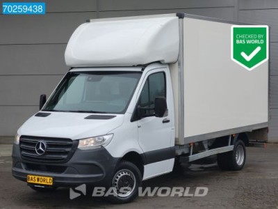 Mercedes-Benz Sprinter 514 CDI Automaat Laadklep Bakwagen Airco Cruise MBUX Koffer Meubelbak Airco Cruise control