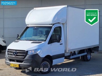 Mercedes-Benz Sprinter 514 CDI Automaat Laadklep Dubbellucht Airco Cruise Bakwagen Meubelbak Koffer Airco Cruise control