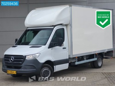 Mercedes-Benz Sprinter 514 CDI Automaat Laadklep Dubbellucht Airco Cruise Bakwagen Meubelbak Koffer Airco Cruise control