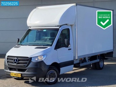 Mercedes-Benz Sprinter 514 CDI Automaat Laadklep Zijdeur Dubbellucht Airco Cruise Bakwagen Meubelbak Koffer 19m3 Airco Cruise control