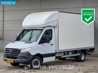 Mercedes-Benz Sprinter 514 CDI Automaat Laadklep Zijdeur Dubbellucht Airco Cruise Bakwagen Meubelbak Koffer Airco Cruise control