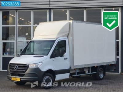 Mercedes-Benz Sprinter 514 CDI Dubbellucht Bakwagen Laadklep Airco Cruise Meubelbak Koffer Euro6 18m3 Airco Cruise control