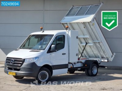 Mercedes-Benz Sprinter 516 CDI 160PK Kipper met kist 3500kg trekhaak Airco Cruise Tipper Benne Kieper Airco Trekhaak Cruise control