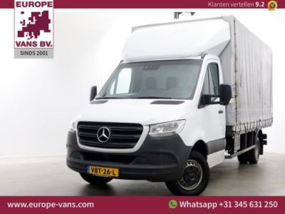 Mercedes-Benz Sprinter 516 CDI 163pk 7G Automaat Open laadbak met huif Trekhaak 3500kg 09-2019