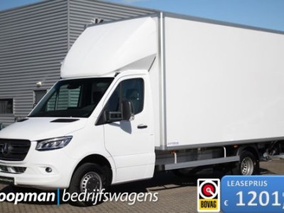 Mercedes-Benz Sprinter 519 1.9CDI 190pk Automaat | Navi Mbux10 | Geveerde stoel | DHollandia Laadklep 1000kg | Bakhoogte 2.3m | Zijdeur | Lease 1.201,- p/m