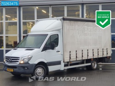 Mercedes-Benz Sprinter 519 CDI 3.0L V6 Automaat Euro6 Schuifzeil Laadklep Bakwagen Meubelbak Plane Koffer 20m3 Airco Cruise control