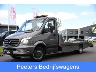 Mercedes-Benz Sprinter 519 V 6 3.0 CDI 432 Oprijwagen Cruise, 190PK, NAVI, Lier, Automaat, Autotransport, Multimedia, UNIEK!