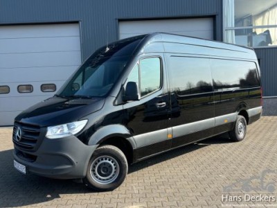 Mercedes-Benz Sprinter L3 H2 317 Zwart MBUX Fabrieksgarantie 170PK