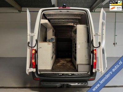 Mercedes-Benz Sprinter SERVICEWAGEN 314 AUTOMAAT 2.2 CDI 140PK L2H2 EURO6 ECC M-BUX INRICHTING TREKHAAK TREEPLANK RIJKLAARPRIJS