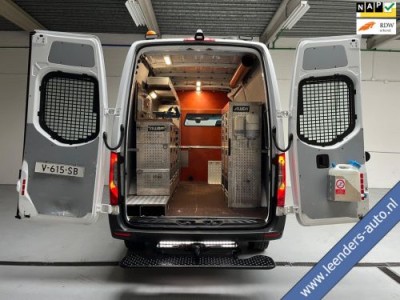 Mercedes-Benz Sprinter SERVICEWAGEN 314 AUTOMAAT 2.2 CDI 140PK L2H2 EURO6 ECC M-BUX INRICHTING TREKHAAK TREEPLANK RIJKLAARPRIJS