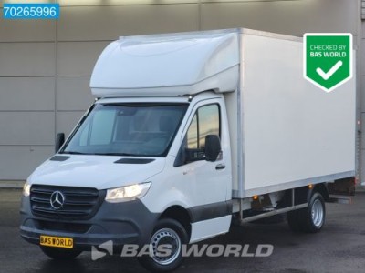 Mercedes-Benz Sprinter 514 CDI Automaat Laadklep Bakwagen MBUX CarPlay Airco Cruise Koffer Meubelbak 19m3 Airco Cruise control