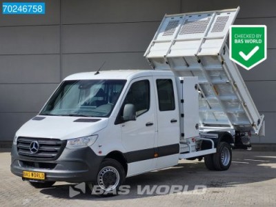 Mercedes-Benz Sprinter 514 CDI Kipper Dubbel Cabine 3500kg trekhaak Airco Cruise Tipper Benne Kieper Airco Dubbel cabine Trekhaak Cruise control