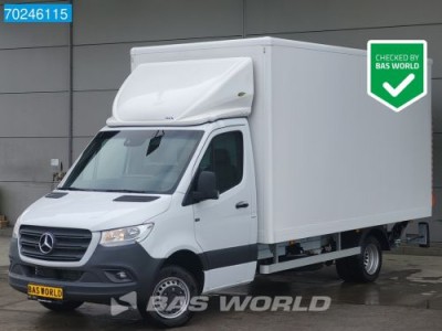 Mercedes-Benz Sprinter 515 CDI Automaat Laadklep Dubbellucht Bakwagen MBUX Airco Cruise MBUX Koffer Meubelbak 21m3 Airco Cruise control