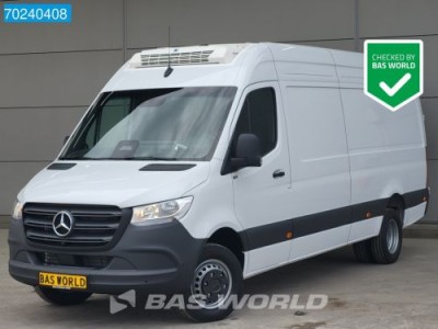 Mercedes-Benz Sprinter 519 CDI Automaat L3H2 Koeler Thermo King V-200 MAX 230V stekker Airco ACC Parkeersensoren Koelwagen Koel Kühlwagen Dubbellucht 11m3 Airco