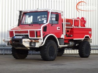 Mercedes-Benz Unimog 1550L37 (437) 4x4 2.000 ltr, Brandweer, Feuerwehr, Expeditievoertuig, Camper