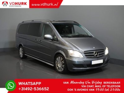 Mercedes-Benz Viano 3.0 V6 L3 XL DC Dubbel Cabine Elek.Stoelen/ Luchtvering/ Pano/ Leder/ Elek.Schuifdeuren/ Xenon/ Stoelverw./ Climate