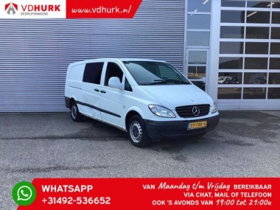 Mercedes-Benz Vito 109 CDI DC Dubbel Cabine L3/ Rijdt goed/ APK 11-2024