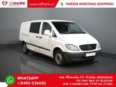 Mercedes-Benz Vito 109 CDI DC Dubbel Cabine L3/ Rijdt goed/ APK 11-2025