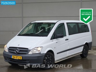 Mercedes-Benz Vito 110 9 persoons APK 09-2025 Airco Personenvervoer Personen Tourer Kombi 4m3 Airco Dubbel cabine