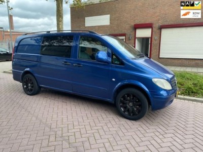 Mercedes-Benz Vito 111 CDI 320 Lang DC * Airco * 80KW=109PK * APK 11-4-2025 * Elek Ramen * Stuurbekr *