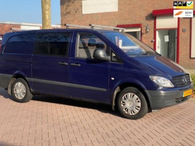 Mercedes-Benz Vito 111 CDI DC Lang * Airco * 6 bak * Elek ramen * Elek Spiegels * Stuurbekrachtiging *