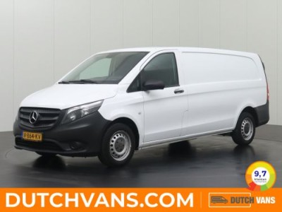 Mercedes-Benz Vito 111CDI Extra Lang | Achterdeuren | 2000Kg Trekhaak | Airco | 3-Persoons | Betimmering | Cruise