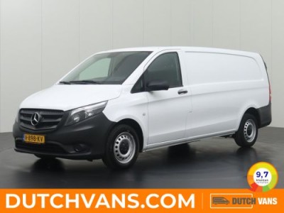 Mercedes-Benz Vito 111CDI Extra Lang Achterdeuren | Airco | Cruise | Betimmering | 3-Persoons | Trekhaak